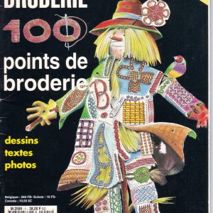 Ouvrages broderie 100 points de broderie