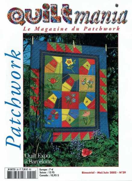 QUILTMANIA n°29 le magazine du patchwork