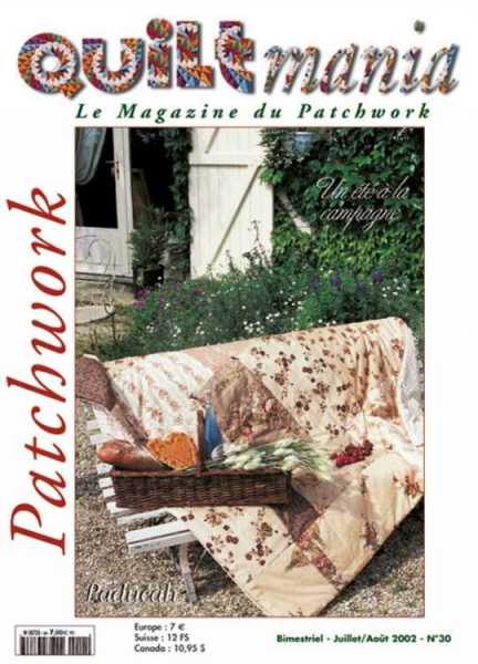 QUILTMANIA n°30 le magazine du patchwork